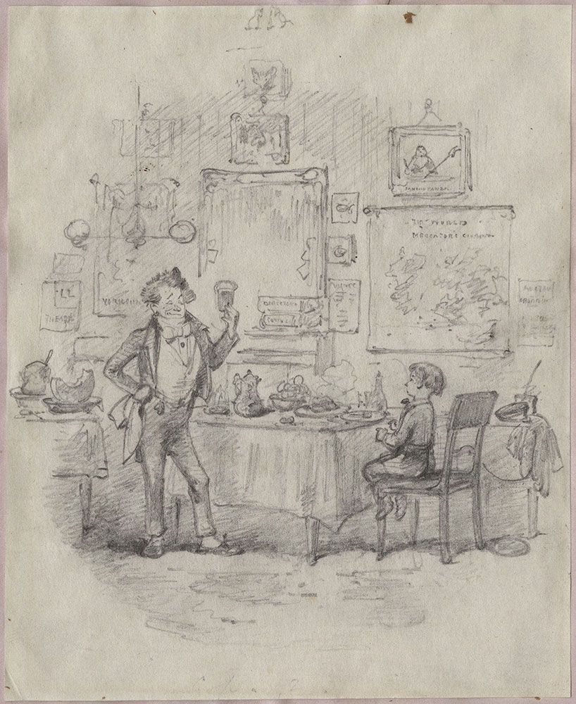 Original illustration for David Copperfield