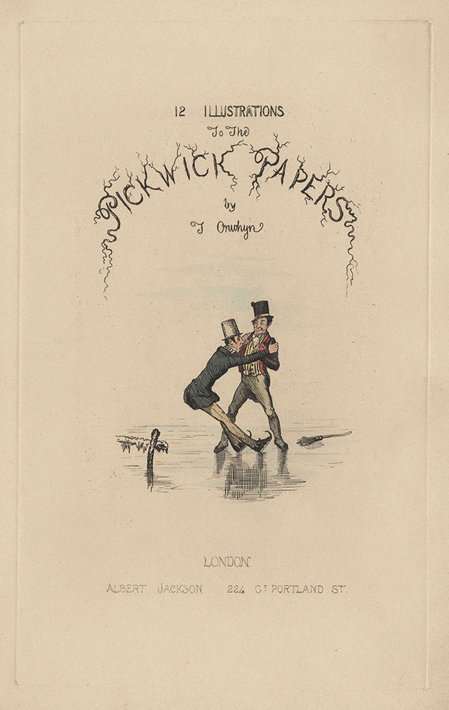 12 Illustrations to The Pickwick Papers