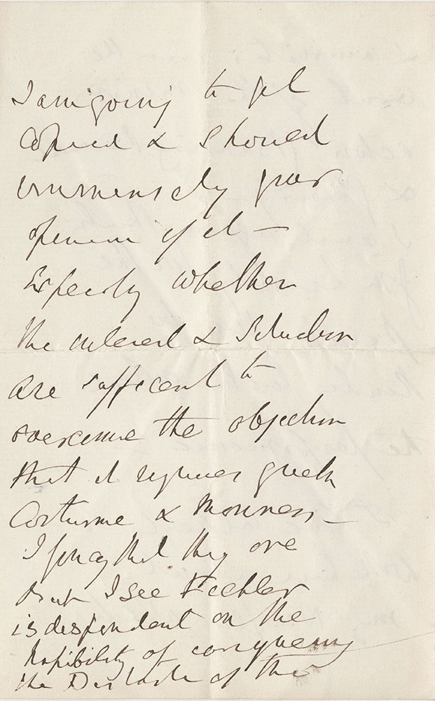ALs to Charles Dickens from Baron Lytton, Edward George Earle Bulwer-Lytton