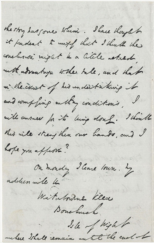 ALs to R. H. Horne