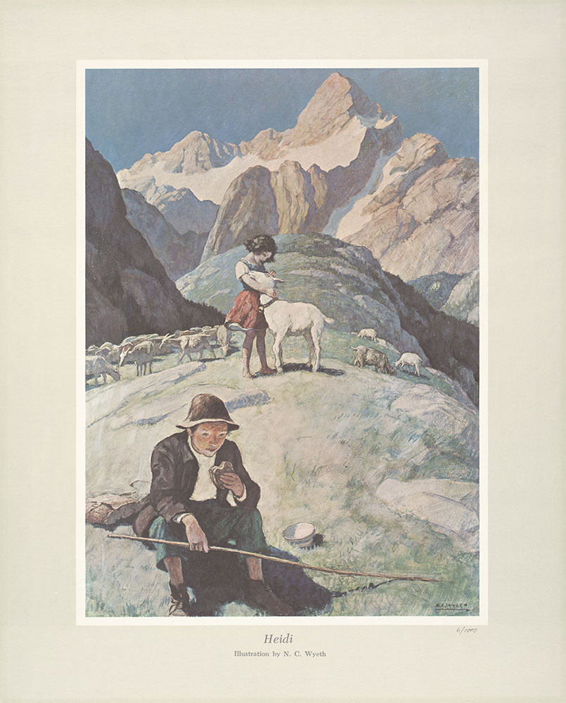 Wyeth - Heidi print