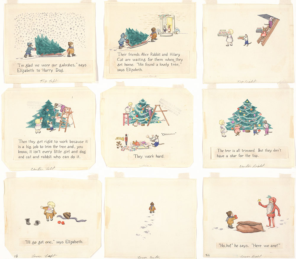 Chalmers - A Christmas Story - 9 Illustrations