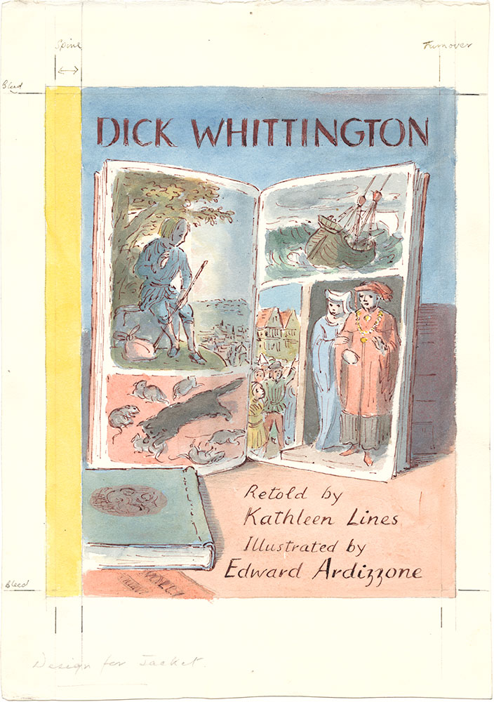Ardizzone - Dick Whittington - Unpublished Cover