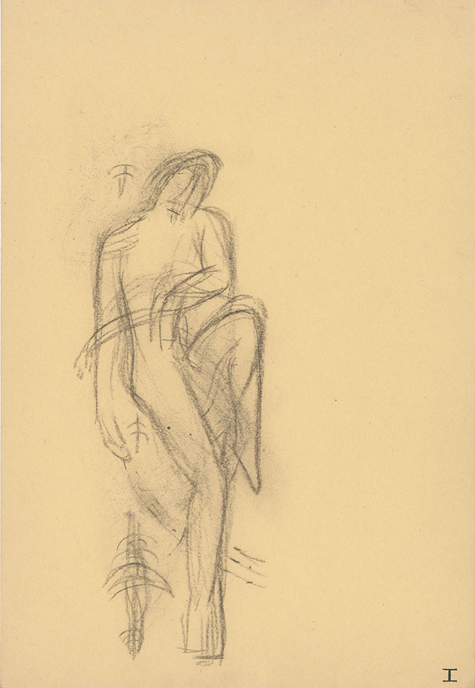 Milhous Sketch - Representation of Male Figure