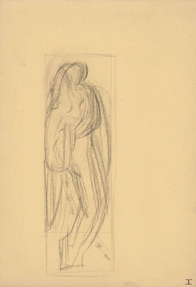 Milhous Sketch - Representation of Female Figure