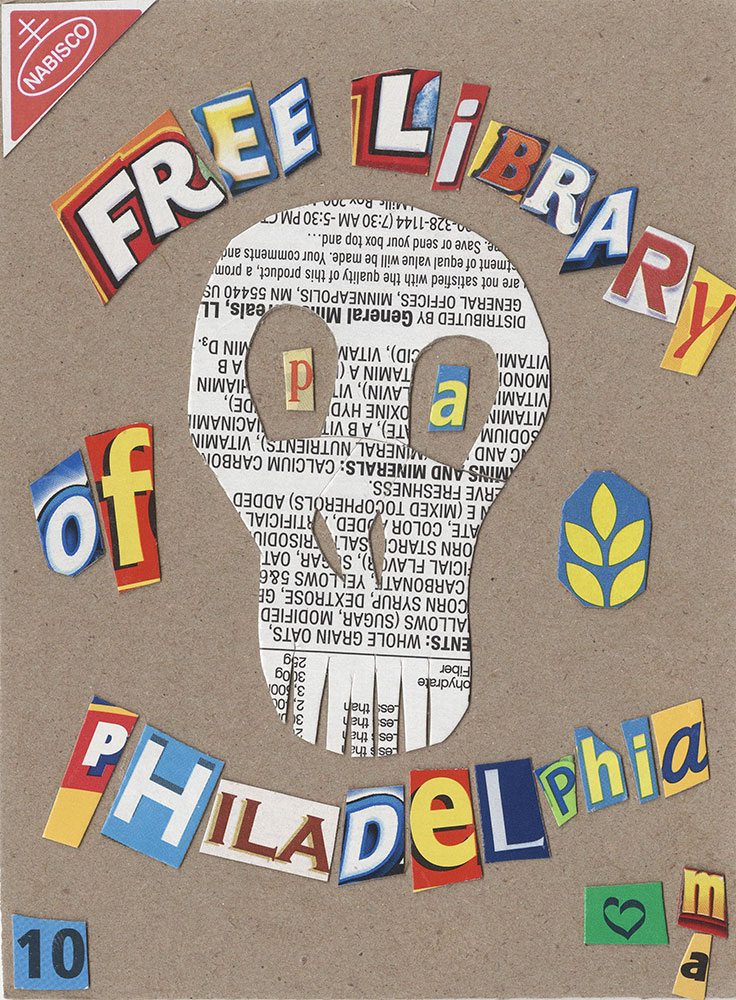 Untitled [Free Library of Philadelphia - Skull (front)]
