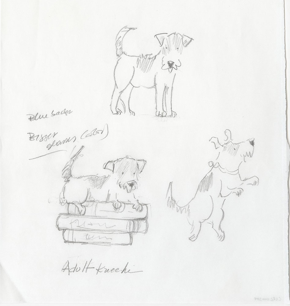 Sketches of Adult Knee-Hi