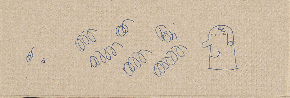Brian Biggs Doodle on Paper Towel