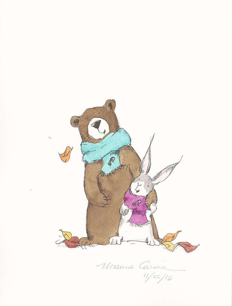 Beatrice and Bear for #KidLitSafetyPins - Final Art