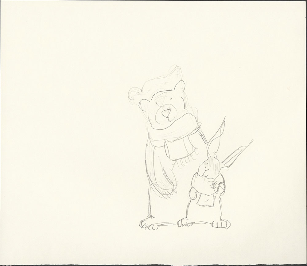 Beatrice and Bear for #KidLitSafetyPins - Sketch #3