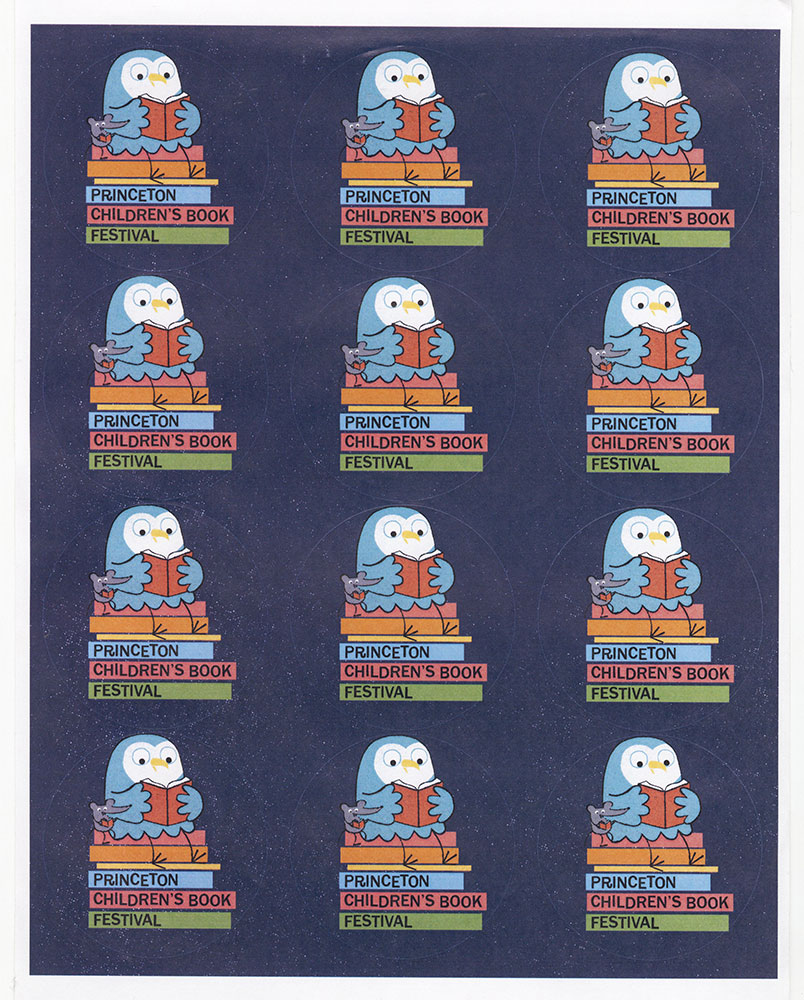 Princeton Children's Book Festival, 2016 - Sticker Sheet