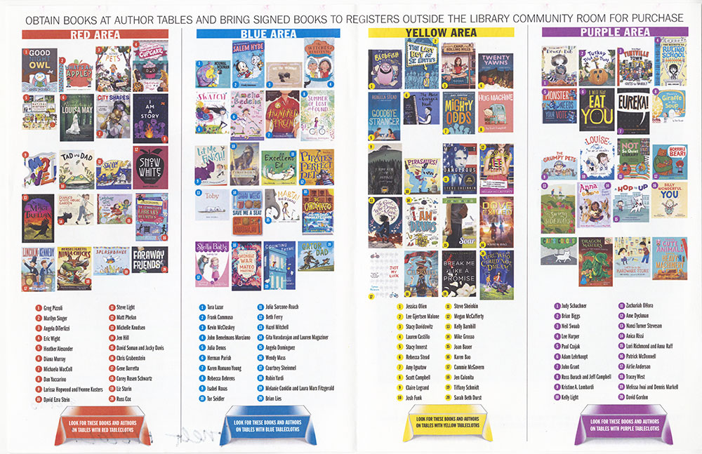 Princeton Children's Book Festival, 2016 - Festival Guide - Inside