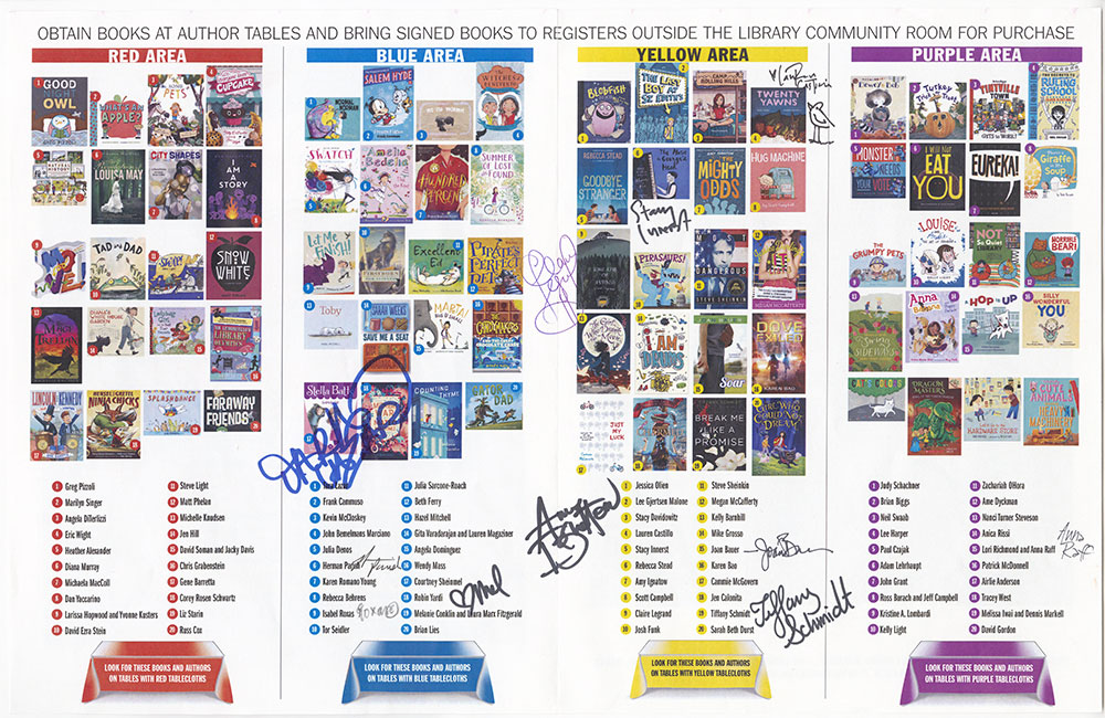 Princeton Children's Book Festival, 2016 - Festival Guide - Inside (Author/Illustrator Autographs)