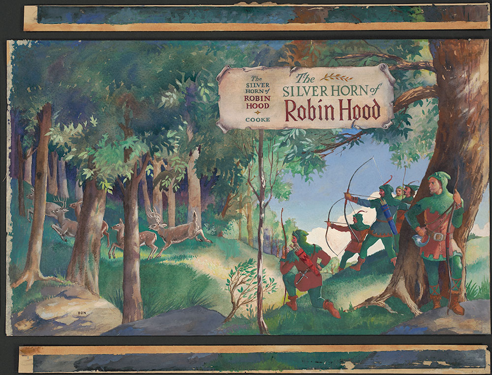 Cooke - The Silver Horn of Robin Hood - Cover Art