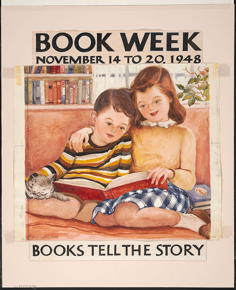 De Angeli - Book Week Poster, 1948