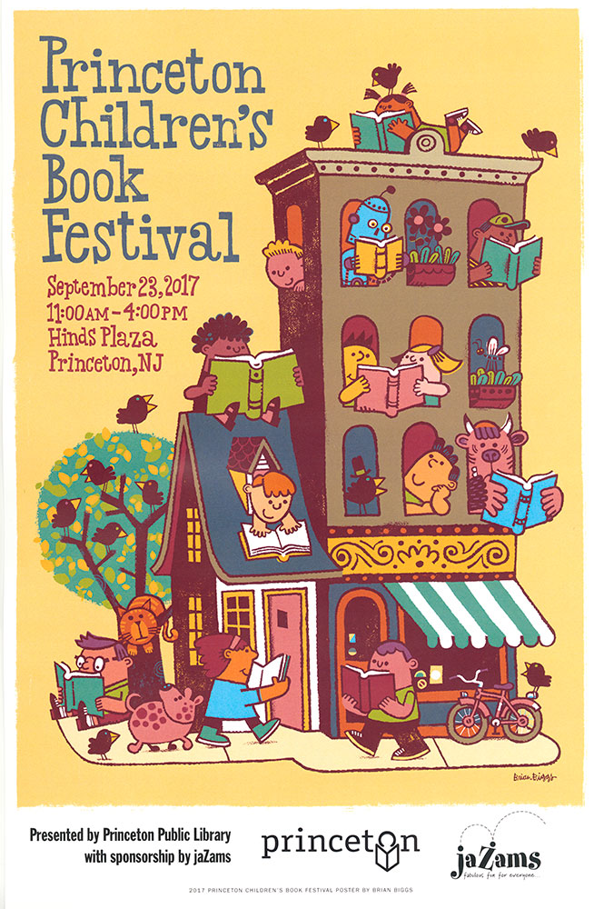 Princeton Children's Book Festival, 2017 - Poster
