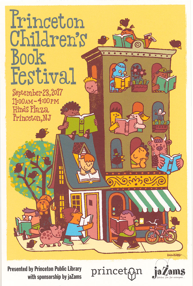 Princeton Children's Book Festival, 2017 - Handbill, front