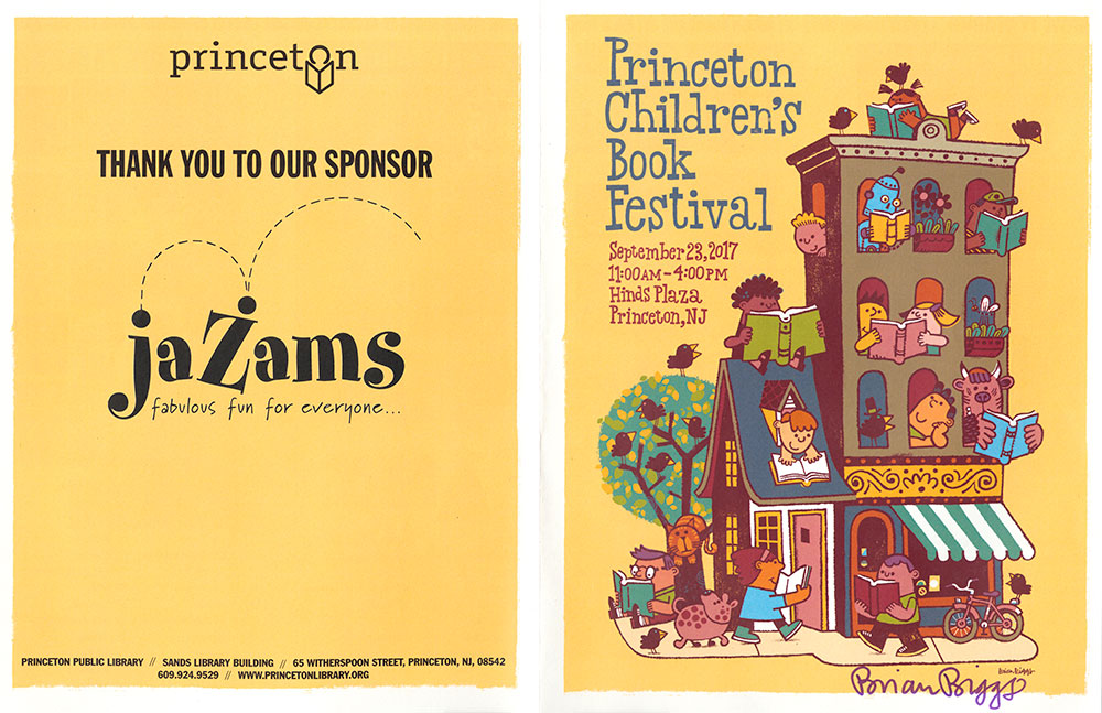 Princeton Children's Book Festival, 2017 - Festival Guide - Outside