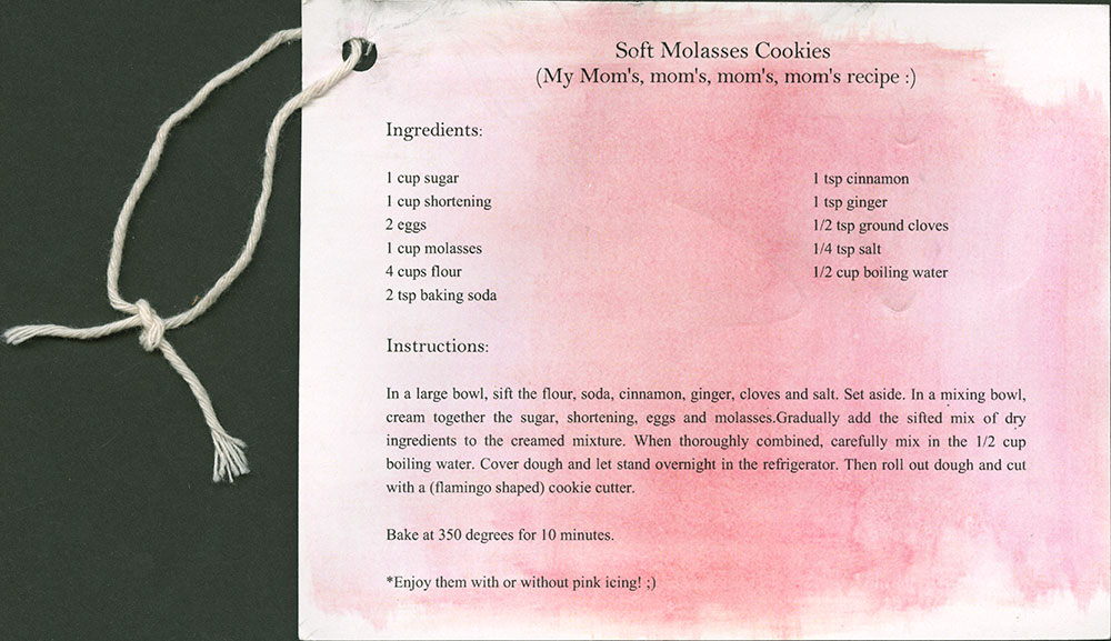 Soft Molasses Cookies (My Mom's, mom's, mom's, mom's recipe :)