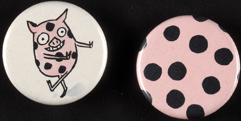 Steele - A Normal Pig - Button Set