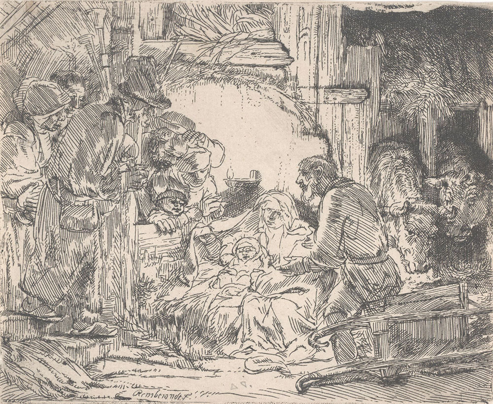 Adoration of the Shepherds with a Lamp