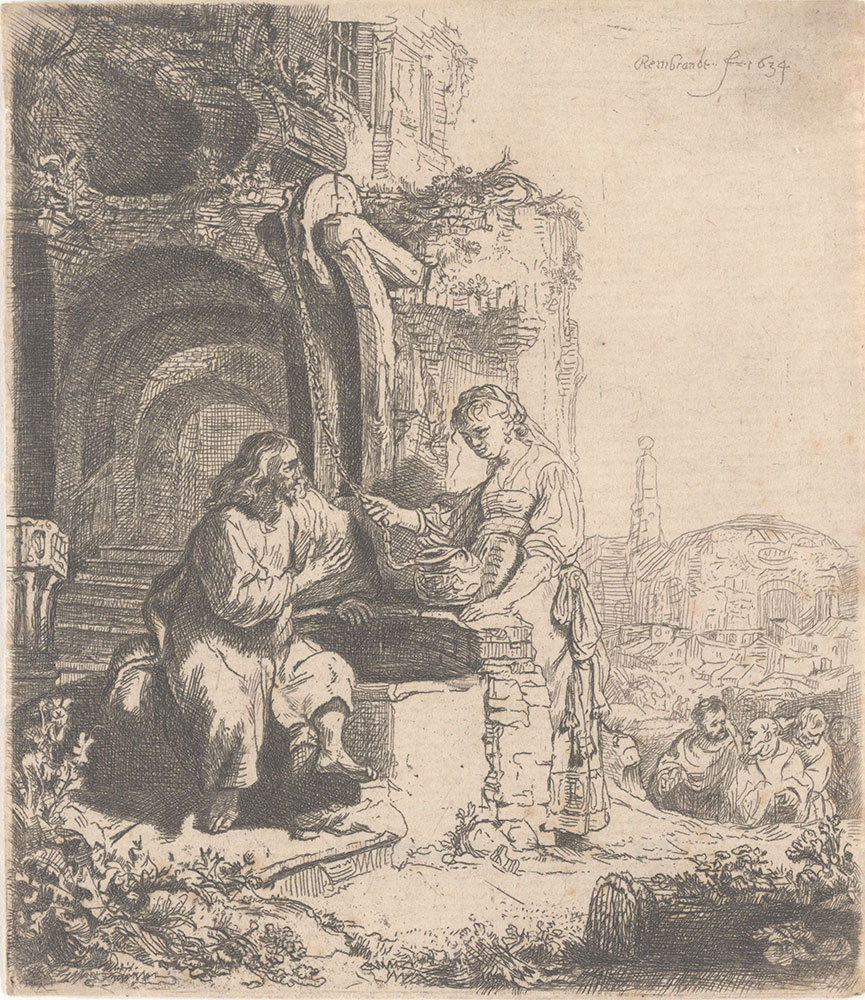 Christ and the Woman of Samaria among Ruins