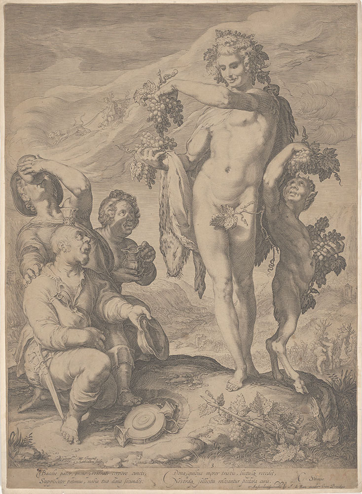 Drinkers Asking Bacchus for the Continuation of His Gifts