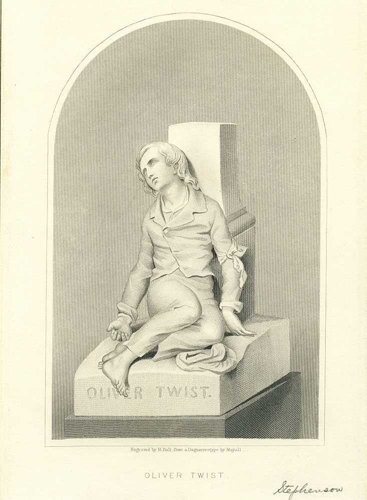 Oliver Twist Sculpture