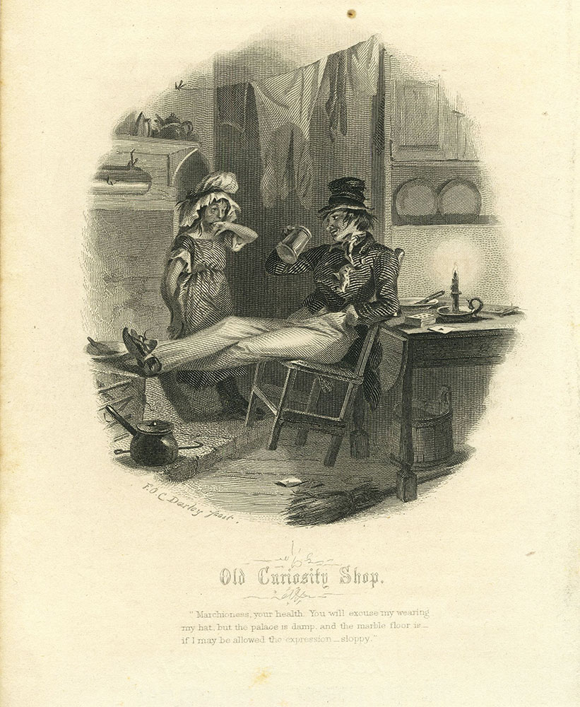 Old Curiosity Shop - The Marchioness and Mr Swiveller