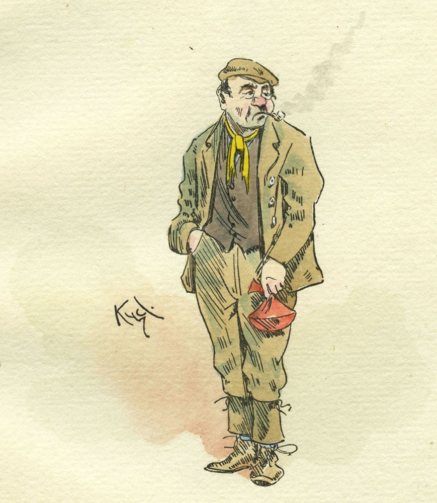 Oliver Twist - Watercolor Illustration by 