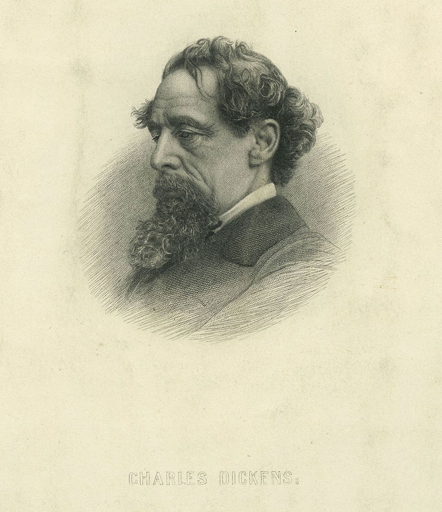 Charles Dickens - Portrait Bust