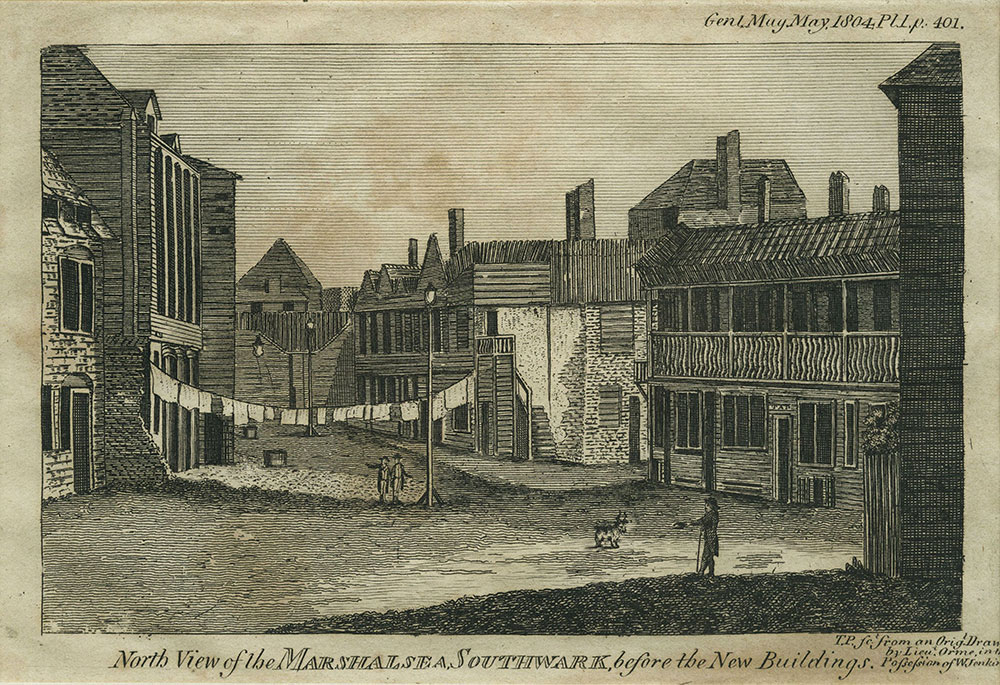 North View of the Marshalsea, Southwark