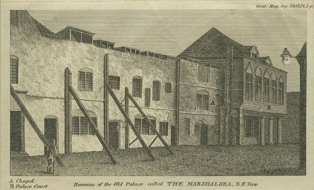 The Marshalsea - Remains of the Old Palace - N.E. View