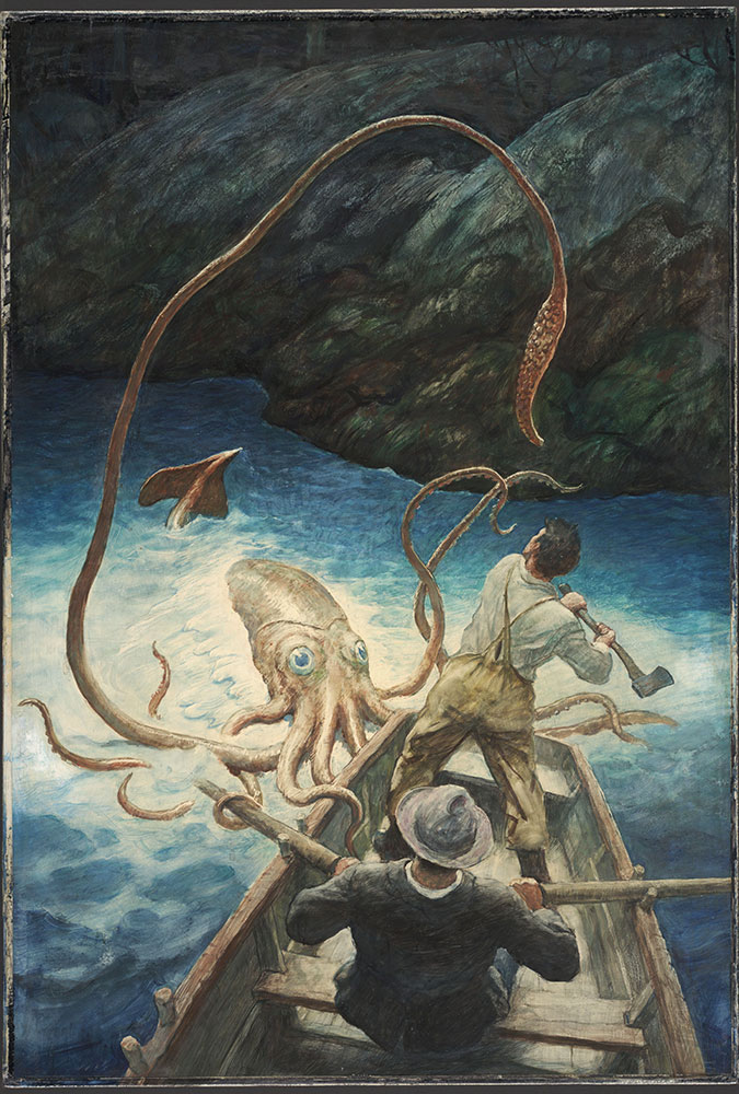 The Adventure of the Giant Squid