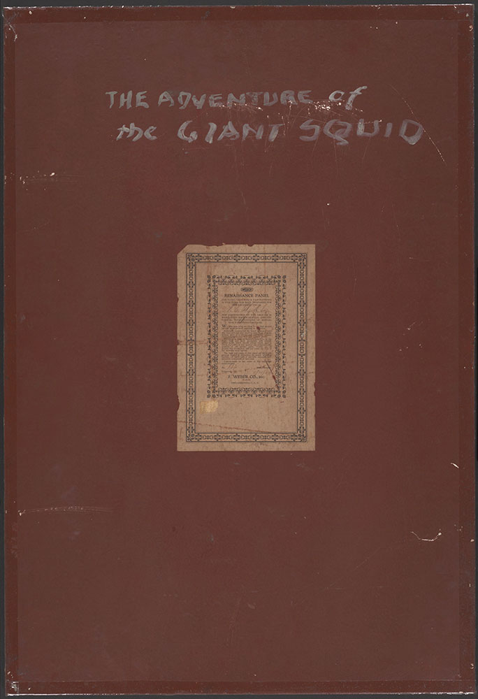 The Adventure of the Giant Squid - verso