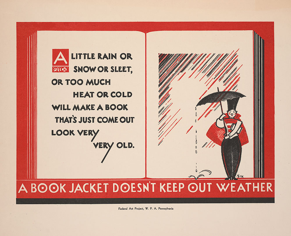 A Book Jacket Doesn't Keep Out Weather