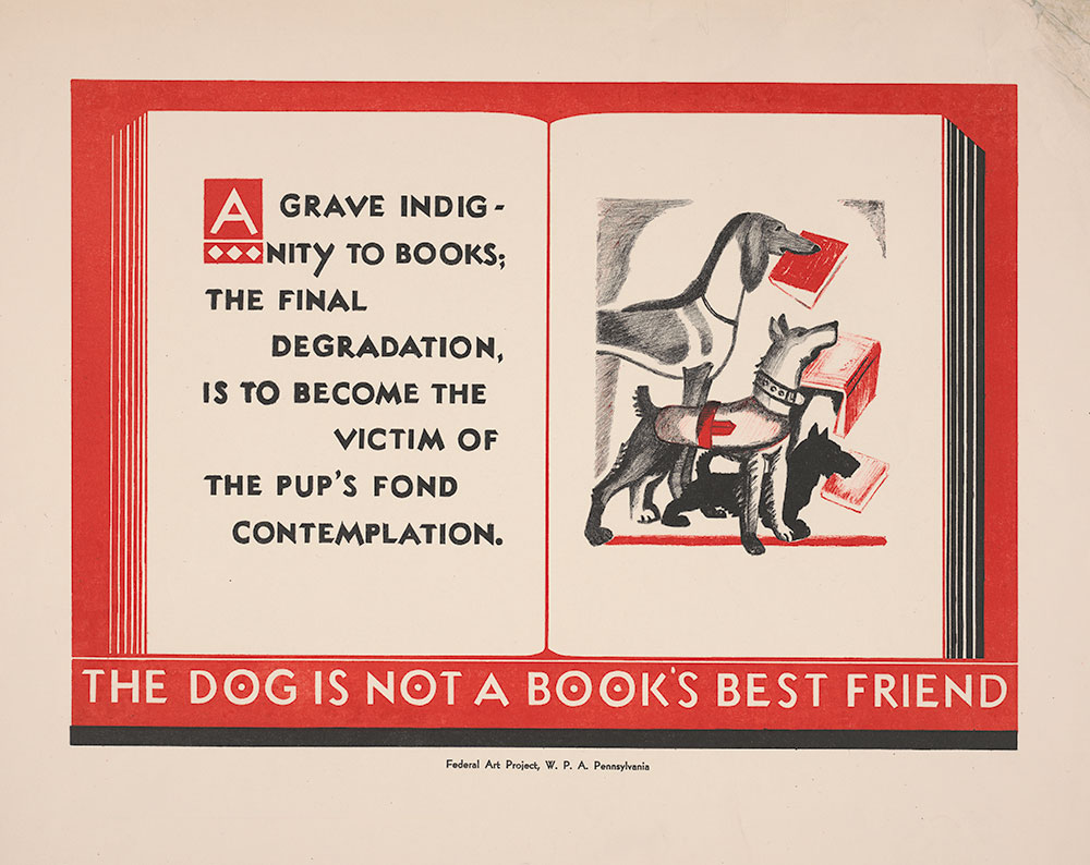 The Dog Is Not A Book's Best Friend