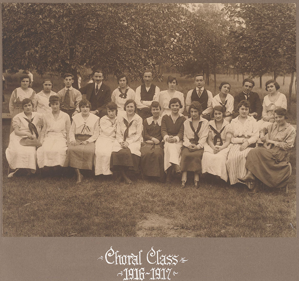 Choral Class 1916-1917