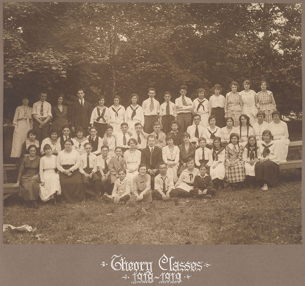 Theory Classes 1918-1919
