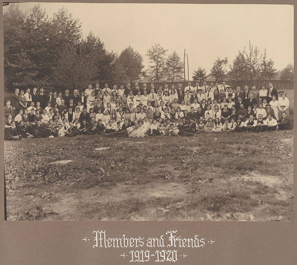 Members and Friends 1919-1920