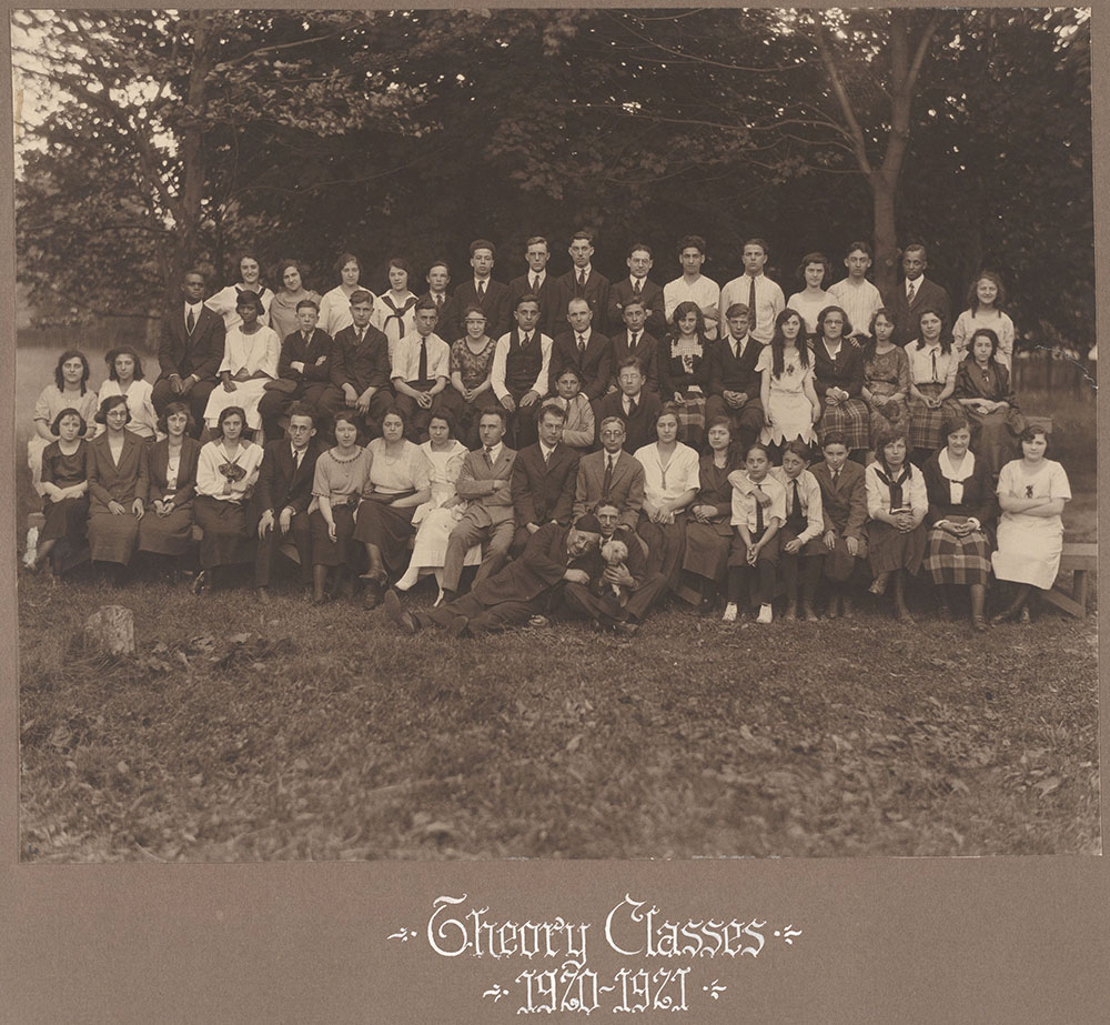 Theory Classes 1920-1921
