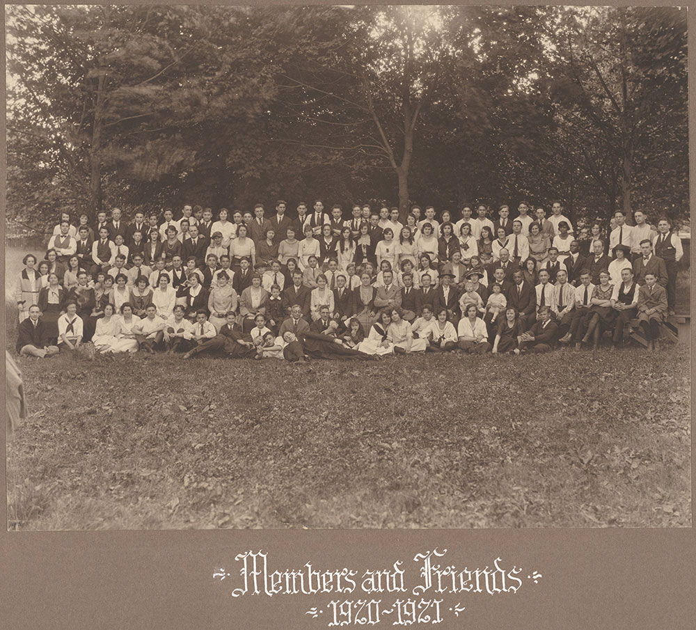 Members and Friends 1920-1921