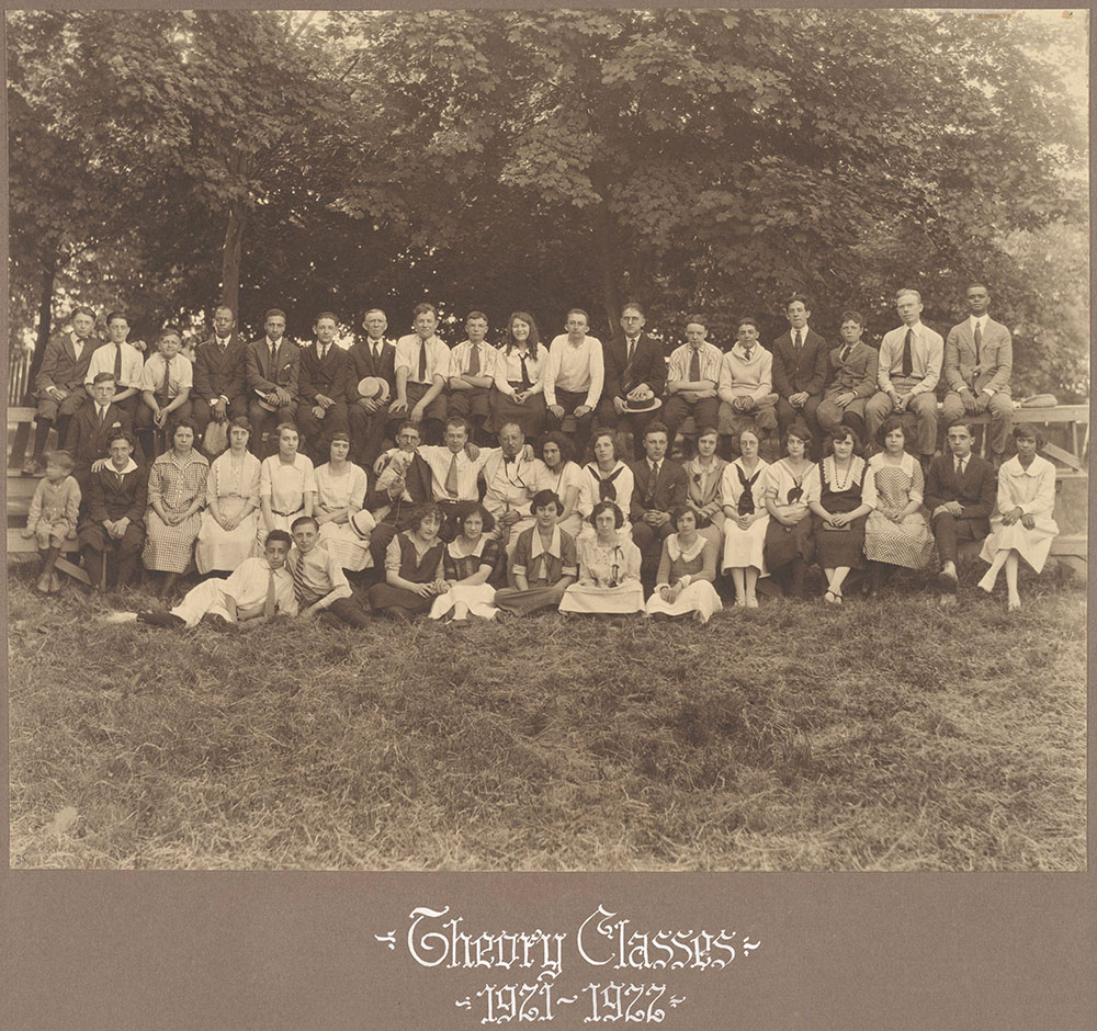 Theory Classes 1921-1922