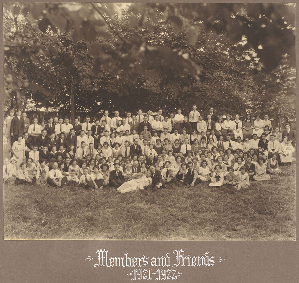Members and Friends 1921-1922