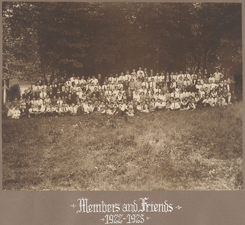 Members and Friends 1922-1923