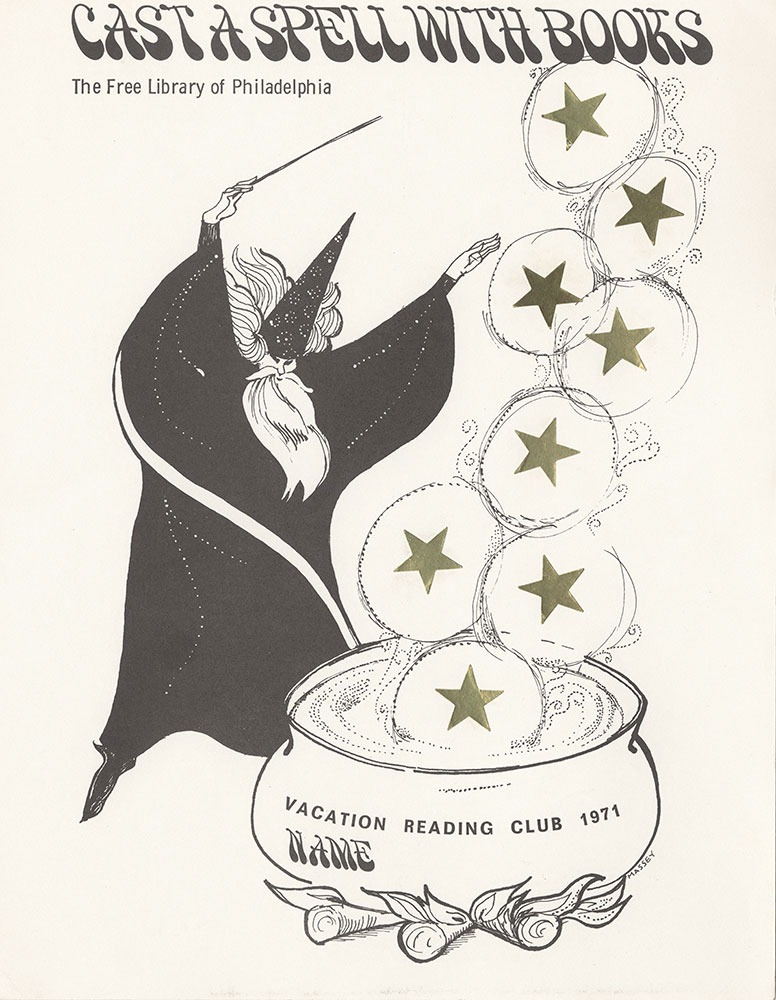 1971 - Vacation Reading Club - Cast a Spell With Books