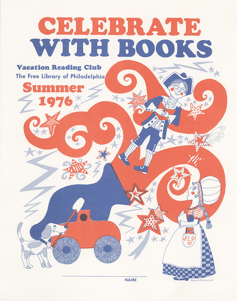 1976 - Vacation Reading Club- Celebrate With Books - Poster