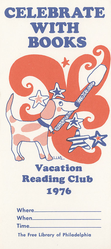 1976 - Vacation Reading Club- Celebrate With Books - Bookmark - recto