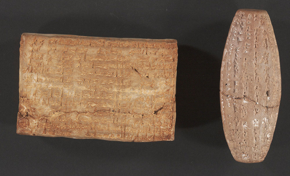 Collection of Cuneiform Tablets  and Cylinder Seal