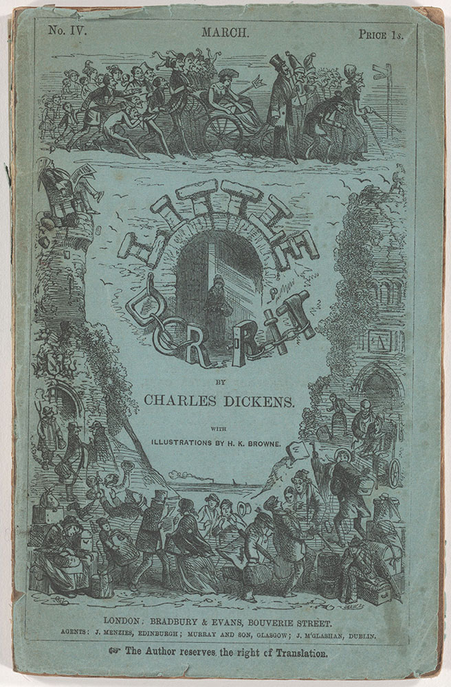 Little Dorrit, with illustrations by H[ablot] K. Browne.